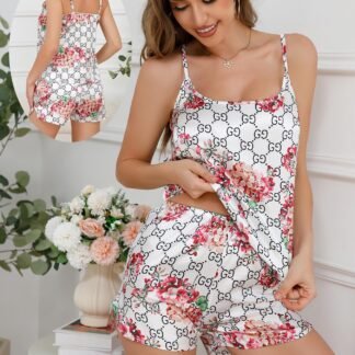 Pyjama short Gucci floral