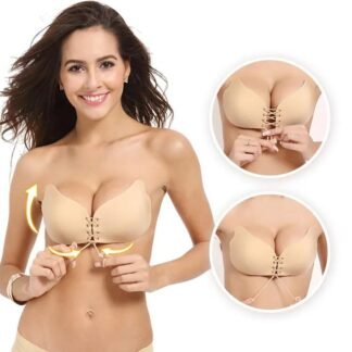 Soutien-gorge Invisible Push-Up – Beige 🤎