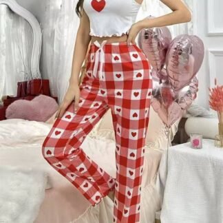 Pyjama Carré Rouge